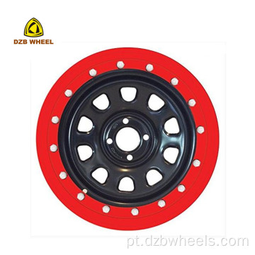 Simulação Beadlock 17x8 Design Offroad Steel Bords